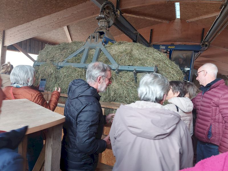 Visite de la ferme du Breuil