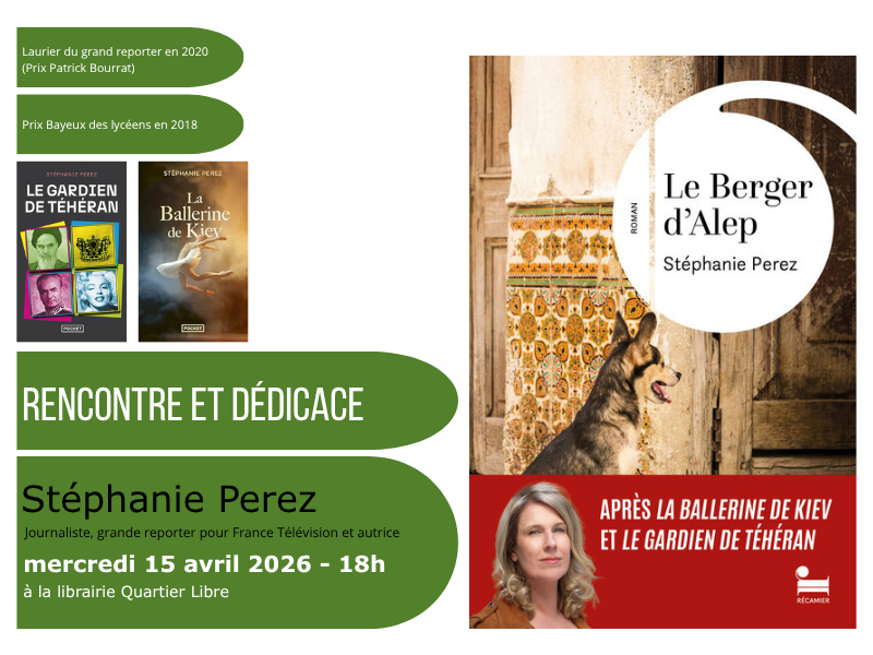 Rencontre- dédicace avec Stéphanie Perez